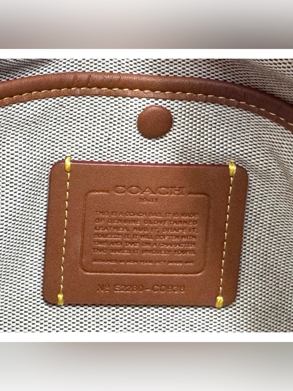 COACH Rogue 25 Brick Red Multi Leather Satchel Crossbody Bag - Picture 8 of 10